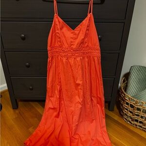 Old Navy Bright Orange Dress